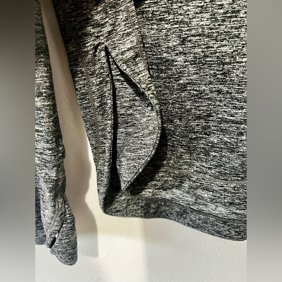 Athleta Uptempo Cowl Neck Heathered Sweatshirt- XS - Picture 9 of 9